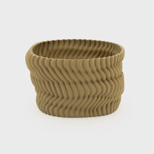 By-Boo Pot 'Mae' 3D geprint Keramiek, 25cm