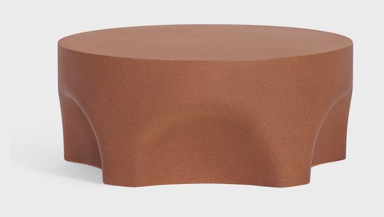 Jesper Home Ronde Salontafel 'Kamo' Terracotta, 70cm