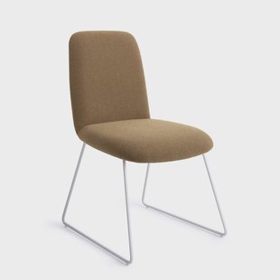 Jesper Home Eetkamerstoel 'Taiwa' Slide White, kleur Willow