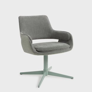 Jesper Home Draaifauteuil 'Oketo' kleur Green Midori