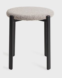 Jesper Home Kruk 'Obu' Bouclé, kleur Raccoon