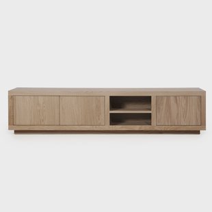 Eleonora TV-meubel 'Helsinki' Eiken, 200cm, kleur Lichtbruin