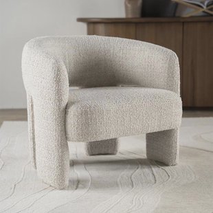 Eleonora Fauteuil 'Hamilton' Grove Bouclé, kleur Beige