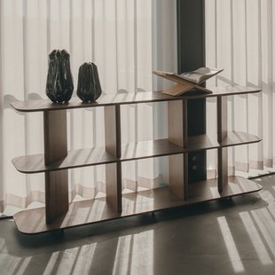 Eleonora Dressoir 'Ty' Eiken, 180cm, kleur Bruin