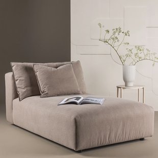 Nohr Daybed 'Booth' Linnen, kleur Bruin