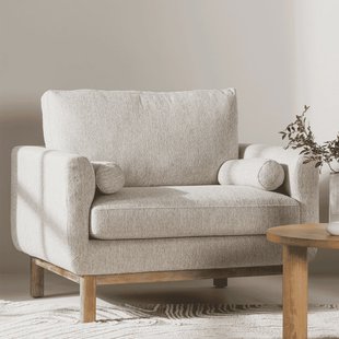 Nohr Fauteuil 'Shanai' Bouclé, kleur Beige