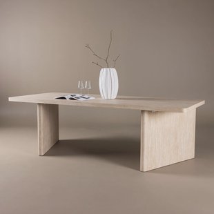 Nohr Eettafel 'Stephanie' 240 x 100cm, kleur Beige