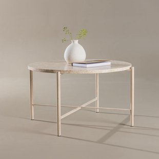 Nohr Ronde Salontafel 'Arnita' Mactan steen, 70cm