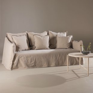 Nohr 3-zits Bank 'Dennison' kleur Bruin