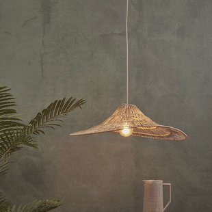GOOD&MOJO Hanglamp 'Cuzco' Jute, 65cm, kleur Naturel