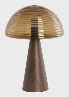 Light & Living Tafellamp 'Mueda' 43cm, kleur Bruin