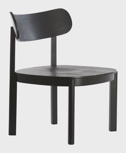 Light & Living Fauteuil 'Jabugo' Rubberhout, kleur Zwart