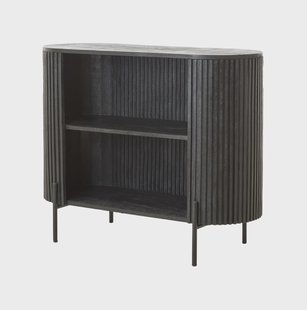 Light & Living Dressoir 'Dumosi' Mangohout, 100cm, kleur Mat Zwart