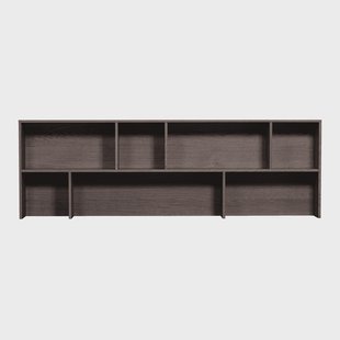 WOOOD Opzetkast 'New Gravure' t.b.v. Dressoir 'New Gravure', Essen, kleur Espresso