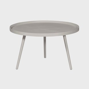 WOOOD Ronde Bijzettafel 'Mesa' Ø78cm, kleur Zand