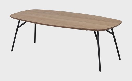 Bendt Deens Ovale Salontafel 'Kiyomi' Eiken, 120 x 60cm