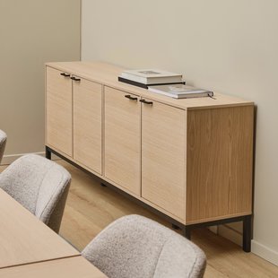 Bendt Dressoir 'Tisa' Eiken, 180cm