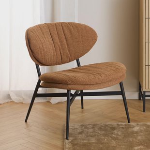 Bendt Fauteuil 'Angelia' Chenille, kleur Terracotta