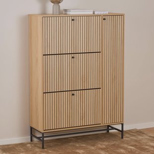 Bendt Schoenenkast 'Davon' Eikenlook, 140 x 99cm