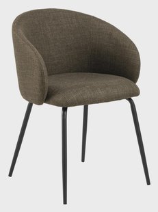 Bendt Eetkamerstoel 'Cristi' Structuurstof, kleur Groen