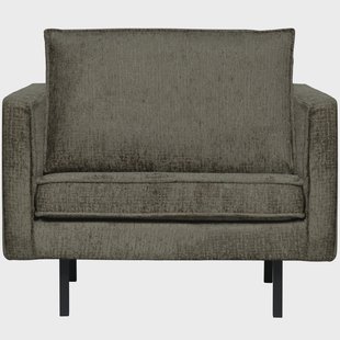 WOOOD Fauteuil 'Rodeo' Structure Velvet, kleur Frost
