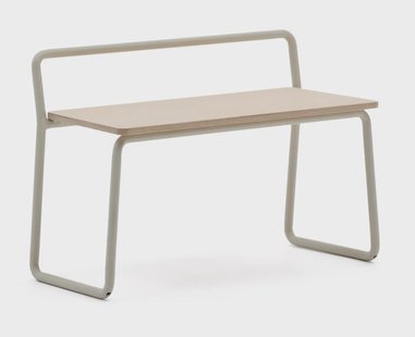 Kave Home Bankje 'Tinn' 75cm, kleur Beige