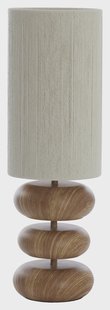 Light & Living Tafellamp 'Danialo' 68cm, kleur Naturel