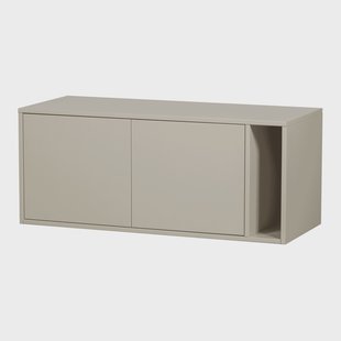 vtwonen TV-meubel 'Settle Down' Grenenhout, 108cm, kleur Dust
