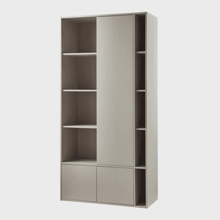 vtwonen Opbergkast 'Settle Down' Grenenhout, 218 x 108cm, kleur Dust