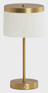 Light & Living Tafellamp 'Diny' LED, kleur Antiek Brons/Crème