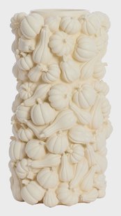 Light & Living Vaas 'Pumpkin' 49cm, kleur Crème