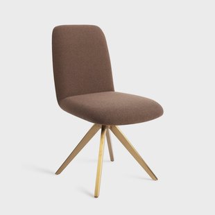 Jesper Home Eetkamerstoel 'Taiwa' Draaibaar, Turn Gold, kleur Rustic Rye