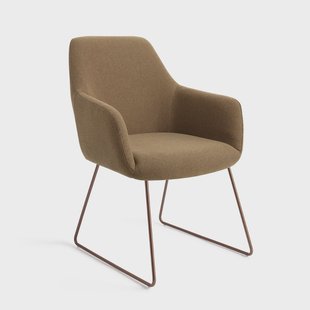 Jesper Home Eetkamerstoel 'Hiroo' Slide Rose, kleur Willow