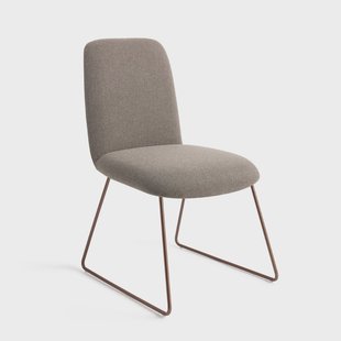 Jesper Home Eetkamerstoel 'Taiwa' Slide Rose, kleur Foggy Fusion