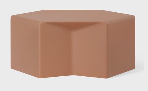 Jesper Home Salontafel 'Soka' 92 x 80cm, kleur Peachstone
