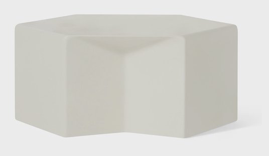 Jesper Home Salontafel 'Soka' 92 x 80cm, kleur Canvas