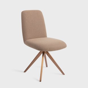 Jesper Home Eetkamerstoel 'Taiwa' Draaibaar, Turn Rose, kleur Whisper Wheat