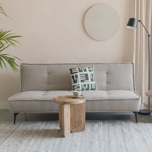ZILT Slaapbank 'Monae' Bouclé, kleur Beige