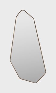 Dutchbone Organische Spiegel 'Basil' Rubberhout, 90 x 40cm