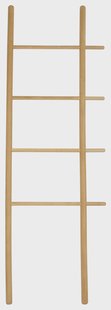 ZILT Wandrek/Ladder 'Jovana' Eikenhout, 157 x 52cm, kleur Naturel