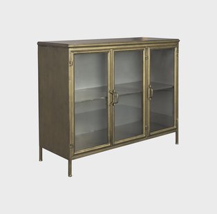 Dutchbone Dressoir 'Gertlush' Antique Brass, 100cm