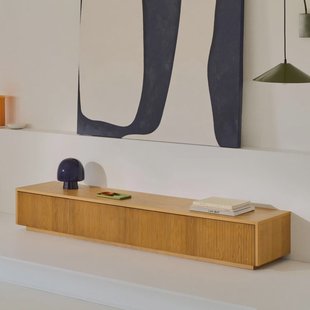 Kave Home TV-meubel 'Helvine' Eiken, 200cm