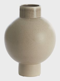 Light & Living Vaas 'Zelata' Keramiek, 38cm, kleur Zand