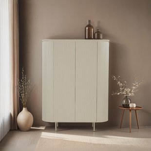 Livingfurn Opbergkast 'Patou' Mangohout, 150 x 115cm