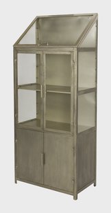 Dutchbone Vitrinekast 'Monviso' 151 x 64cm, kleur Goud