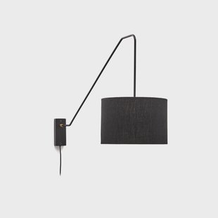 Kave Home Wandlamp 'Jex' Linnen, 104cm