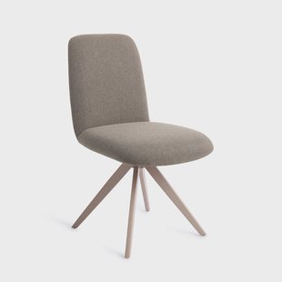 Jesper Home Draaibare Eetkamerstoel 'Taiwa' Turn Beige, kleur Foggy Fusion