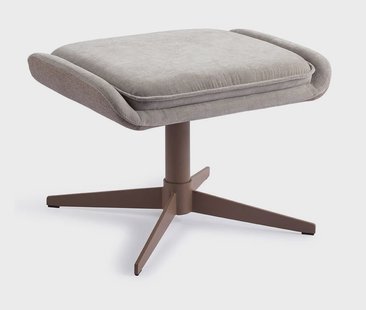 Jesper Home Hocker 'Oketo' kleur No Grey Mouse