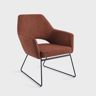 Jesper Home Fauteuil 'Yanai' kleur Tuscan Terra