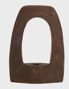 Light & Living Tafellamp 'Carini' Mangohout, 35cm, kleur Bruin